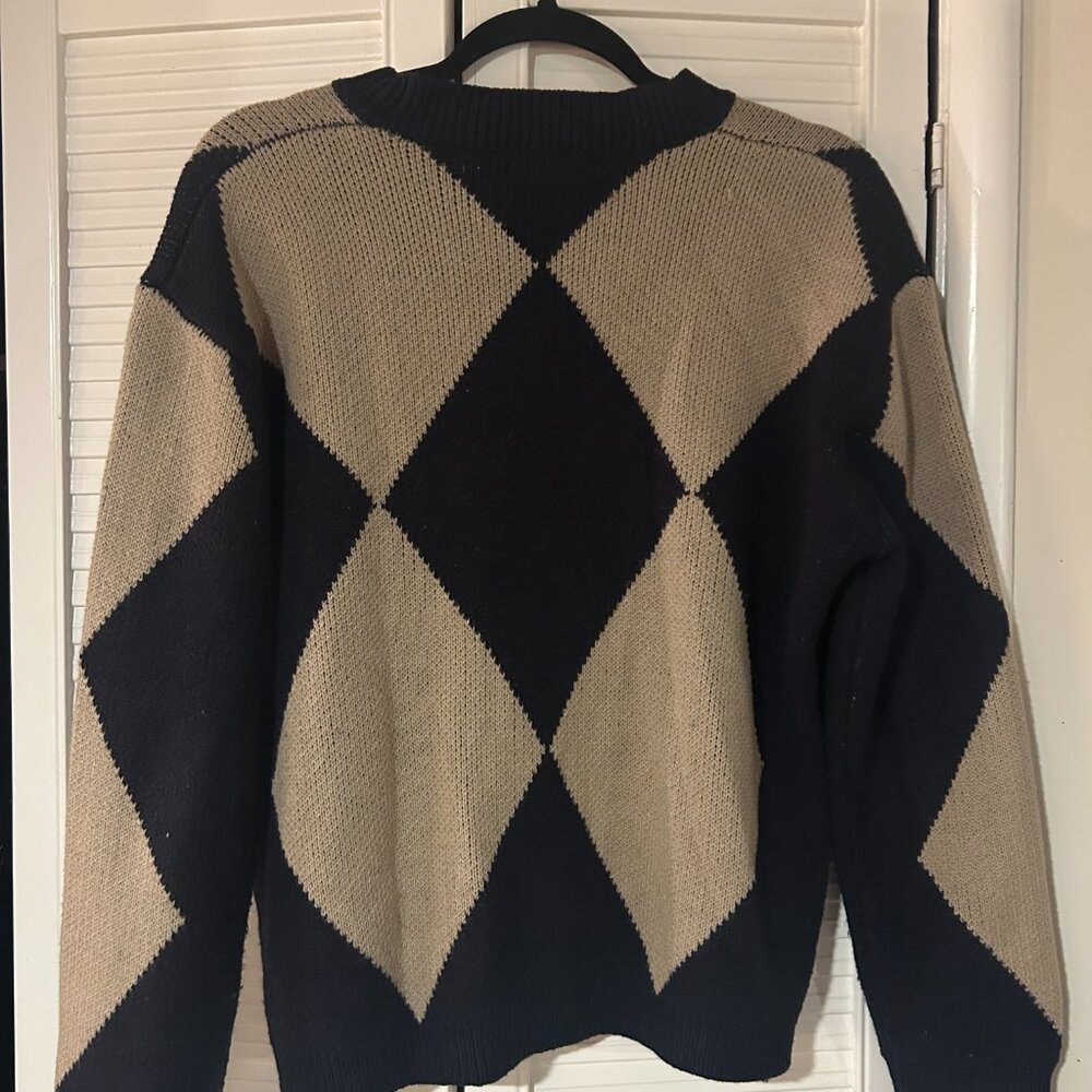 Argyle Knit Sweater - Picture 3 of 3